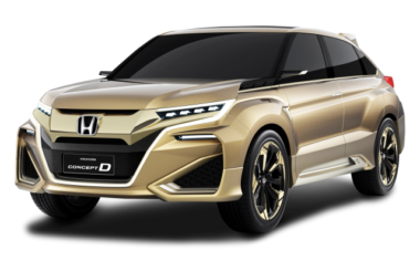 Gold Honda lhd