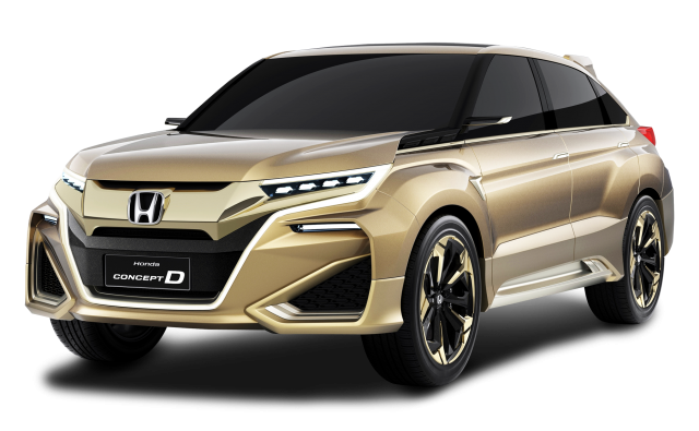 Gold Honda lhd